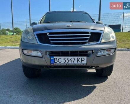 Серый Cанг Йонг Рекстон, объемом двигателя 2.87 л и пробегом 357 тыс. км за 6950 $, фото 1 на Automoto.ua