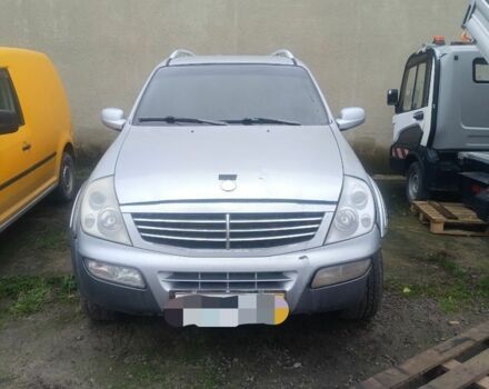 Серый Cанг Йонг Рекстон, объемом двигателя 2.7 л и пробегом 190 тыс. км за 3500 $, фото 1 на Automoto.ua