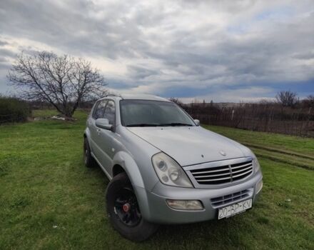 Серый Cанг Йонг Рекстон, объемом двигателя 2.7 л и пробегом 422 тыс. км за 4000 $, фото 1 на Automoto.ua