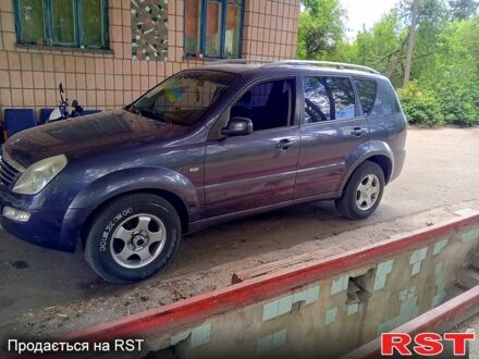 Сірий Cанг Йонг Rexton, об'ємом двигуна 2.7 л та пробігом 215 тис. км за 4720 $, фото 1 на Automoto.ua