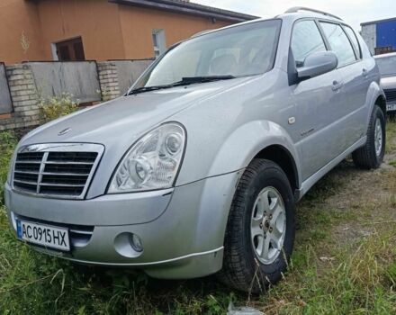 Сірий Cанг Йонг Rexton, об'ємом двигуна 2.7 л та пробігом 136 тис. км за 5100 $, фото 1 на Automoto.ua