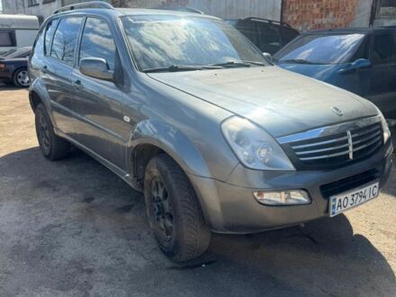 Сірий Cанг Йонг Rexton, об'ємом двигуна 2.7 л та пробігом 100 тис. км за 4199 $, фото 1 на Automoto.ua