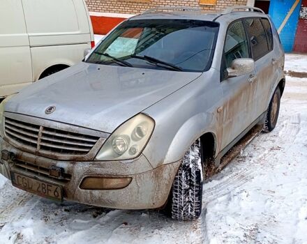 Сірий Cанг Йонг Rexton, об'ємом двигуна 2.7 л та пробігом 200 тис. км за 4000 $, фото 1 на Automoto.ua