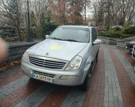 Серый Cанг Йонг Рекстон, объемом двигателя 2.7 л и пробегом 237 тыс. км за 4400 $, фото 1 на Automoto.ua