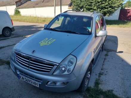 Сірий Cанг Йонг Rexton, об'ємом двигуна 2.7 л та пробігом 225 тис. км за 4400 $, фото 1 на Automoto.ua