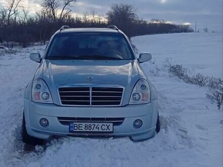 Серый Cанг Йонг Рекстон, объемом двигателя 2.7 л и пробегом 170 тыс. км за 8000 $, фото 1 на Automoto.ua