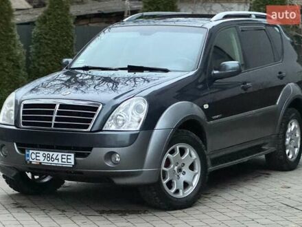 Серый Cанг Йонг Рекстон, объемом двигателя 2.7 л и пробегом 275 тыс. км за 6999 $, фото 1 на Automoto.ua