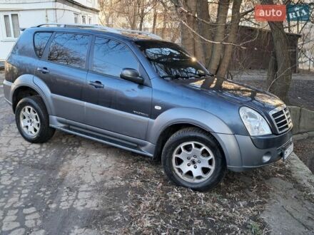 Серый Cанг Йонг Рекстон, объемом двигателя 2.7 л и пробегом 240 тыс. км за 6700 $, фото 1 на Automoto.ua