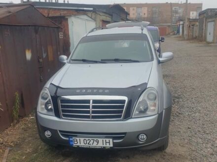 Сірий Cанг Йонг Rexton, об'ємом двигуна 2.7 л та пробігом 289 тис. км за 8200 $, фото 1 на Automoto.ua