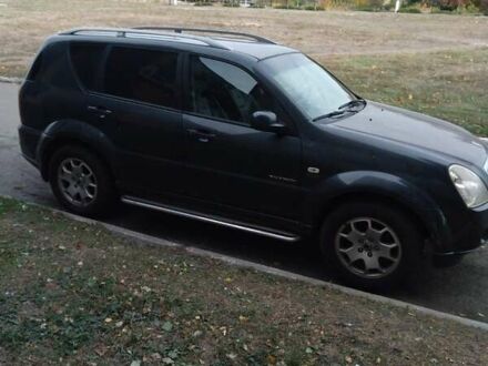 Сірий Cанг Йонг Rexton, об'ємом двигуна 2.7 л та пробігом 200 тис. км за 4500 $, фото 1 на Automoto.ua