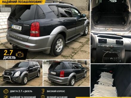Сірий Cанг Йонг Rexton, об'ємом двигуна 2.7 л та пробігом 300 тис. км за 7500 $, фото 1 на Automoto.ua