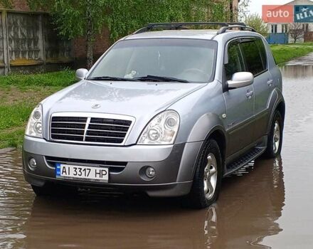 Серый Cанг Йонг Рекстон, объемом двигателя 2.7 л и пробегом 220 тыс. км за 5200 $, фото 1 на Automoto.ua