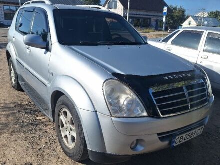 Серый Cанг Йонг Рекстон, объемом двигателя 2.7 л и пробегом 195 тыс. км за 8500 $, фото 1 на Automoto.ua