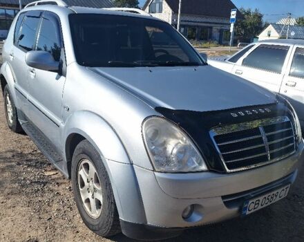 Серый Cанг Йонг Рекстон, объемом двигателя 2.7 л и пробегом 195 тыс. км за 8500 $, фото 1 на Automoto.ua