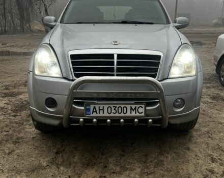 Серый Cанг Йонг Рекстон, объемом двигателя 2.7 л и пробегом 333 тыс. км за 6200 $, фото 1 на Automoto.ua