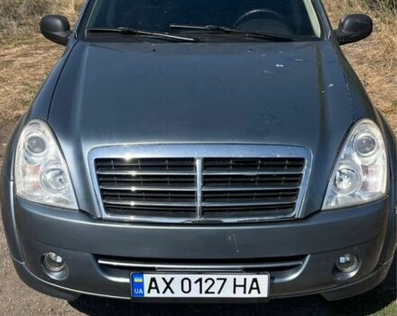 Сірий Cанг Йонг Rexton, об'ємом двигуна 2.7 л та пробігом 242 тис. км за 7300 $, фото 1 на Automoto.ua