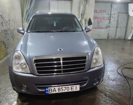 Сірий Cанг Йонг Rexton, об'ємом двигуна 2.7 л та пробігом 319 тис. км за 8000 $, фото 1 на Automoto.ua