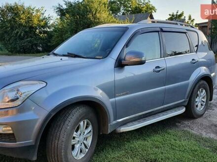 Серый Cанг Йонг Рекстон, объемом двигателя 2.7 л и пробегом 163 тыс. км за 13999 $, фото 1 на Automoto.ua