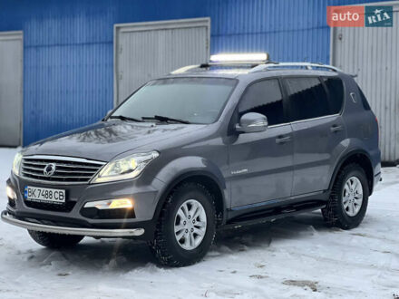 Сірий Cанг Йонг Rexton, об'ємом двигуна 2 л та пробігом 149 тис. км за 14700 $, фото 1 на Automoto.ua