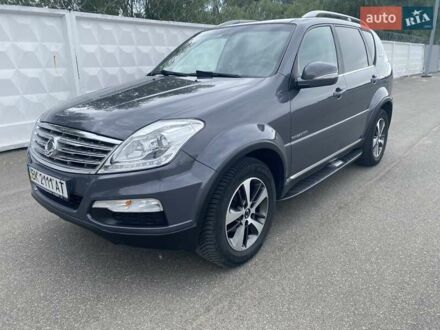 Серый Cанг Йонг Рекстон, объемом двигателя 2.16 л и пробегом 210 тыс. км за 15900 $, фото 1 на Automoto.ua