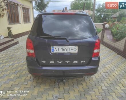 Синій Cанг Йонг Rexton, об'ємом двигуна 2.7 л та пробігом 247 тис. км за 7500 $, фото 3 на Automoto.ua