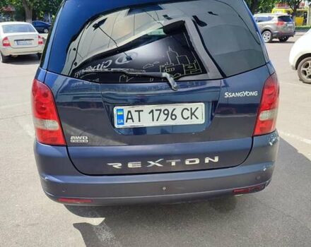 Синій Cанг Йонг Rexton, об'ємом двигуна 2.7 л та пробігом 168 тис. км за 7400 $, фото 4 на Automoto.ua