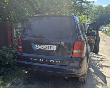 Синій Cанг Йонг Rexton, об'ємом двигуна 2.7 л та пробігом 180 тис. км за 5500 $, фото 2 на Automoto.ua