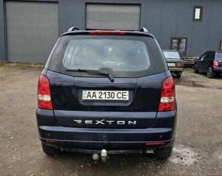 Синий Cанг Йонг Рекстон, объемом двигателя 2.7 л и пробегом 186 тыс. км за 7300 $, фото 3 на Automoto.ua