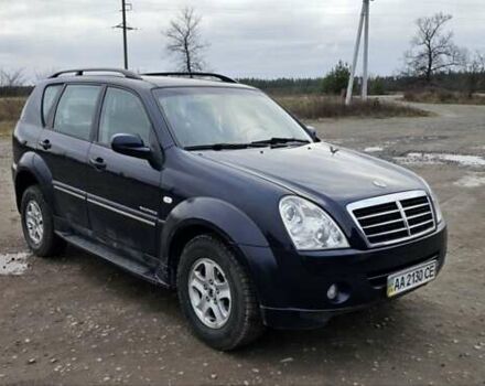 Синий Cанг Йонг Рекстон, объемом двигателя 2.7 л и пробегом 186 тыс. км за 7300 $, фото 1 на Automoto.ua