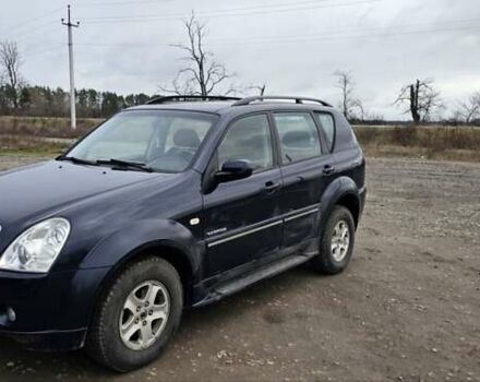 Синий Cанг Йонг Рекстон, объемом двигателя 2.7 л и пробегом 186 тыс. км за 7300 $, фото 2 на Automoto.ua