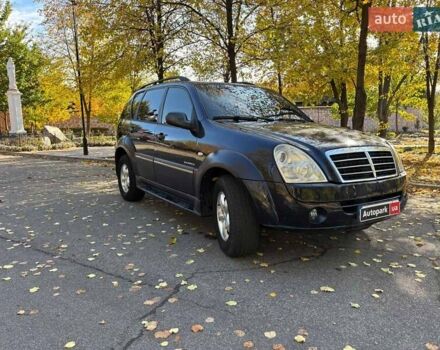 Cанг Йонг Рекстон 2007 в Запорожье на Automoto.ua Синий Cанг Йонг Рекстон, объемом двигателя 2.7 л и пробегом 205 тыс. км за 8590 $, фото 6 на Automoto.ua