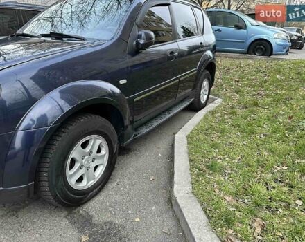 Синий Cанг Йонг Рекстон, объемом двигателя 2.7 л и пробегом 204 тыс. км за 7700 $, фото 15 на Automoto.ua