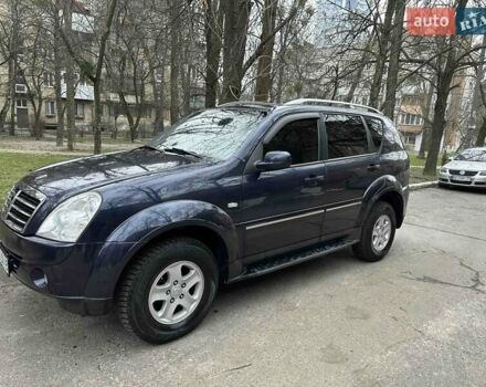 Синий Cанг Йонг Рекстон, объемом двигателя 2.7 л и пробегом 204 тыс. км за 7700 $, фото 1 на Automoto.ua