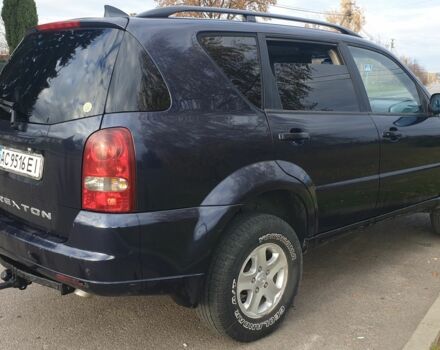 Синий Cанг Йонг Рекстон, объемом двигателя 2.7 л и пробегом 320 тыс. км за 7600 $, фото 3 на Automoto.ua