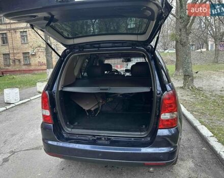 Синий Cанг Йонг Рекстон, объемом двигателя 2.7 л и пробегом 204 тыс. км за 7700 $, фото 5 на Automoto.ua