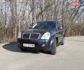 Синий Cанг Йонг Рекстон, объемом двигателя 2.7 л и пробегом 213 тыс. км за 7600 $, фото 1 на Automoto.ua