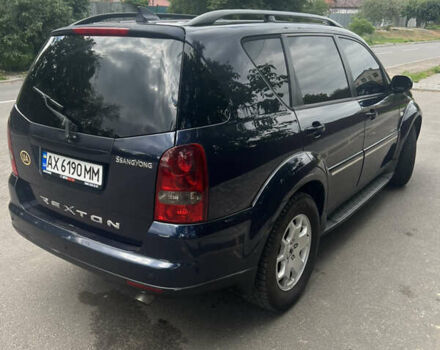 Синій Cанг Йонг Rexton, об'ємом двигуна 2.7 л та пробігом 225 тис. км за 9500 $, фото 2 на Automoto.ua