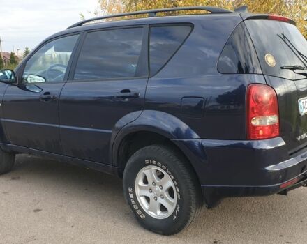 Синий Cанг Йонг Рекстон, объемом двигателя 2.7 л и пробегом 320 тыс. км за 7600 $, фото 2 на Automoto.ua