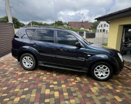 Синий Cанг Йонг Рекстон, объемом двигателя 2.7 л и пробегом 225 тыс. км за 9500 $, фото 1 на Automoto.ua