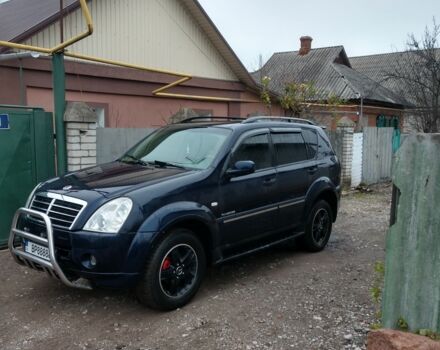 Синий Cанг Йонг Рекстон, объемом двигателя 2.7 л и пробегом 274 тыс. км за 6400 $, фото 11 на Automoto.ua