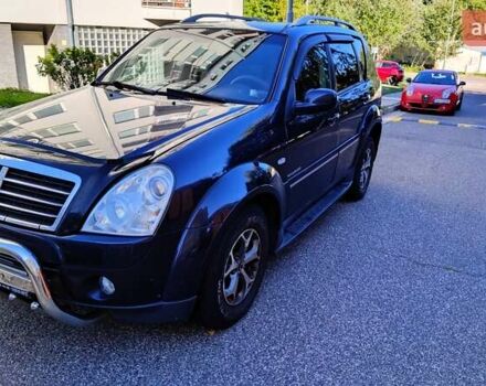 Синий Cанг Йонг Рекстон, объемом двигателя 2.7 л и пробегом 271 тыс. км за 8500 $, фото 1 на Automoto.ua