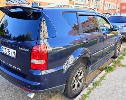 Синий Cанг Йонг Рекстон, объемом двигателя 2.7 л и пробегом 271 тыс. км за 8500 $, фото 3 на Automoto.ua