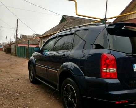 Синий Cанг Йонг Рекстон, объемом двигателя 2.7 л и пробегом 275 тыс. км за 8000 $, фото 5 на Automoto.ua