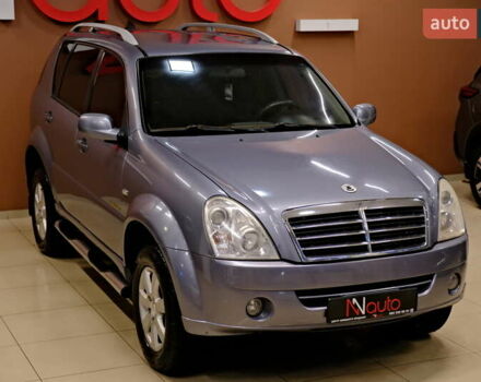 Синій Cанг Йонг Rexton, об'ємом двигуна 2.7 л та пробігом 215 тис. км за 7900 $, фото 3 на Automoto.ua