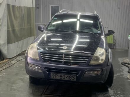 Синий Cанг Йонг Рекстон, объемом двигателя 2.7 л и пробегом 320 тыс. км за 2482 $, фото 1 на Automoto.ua