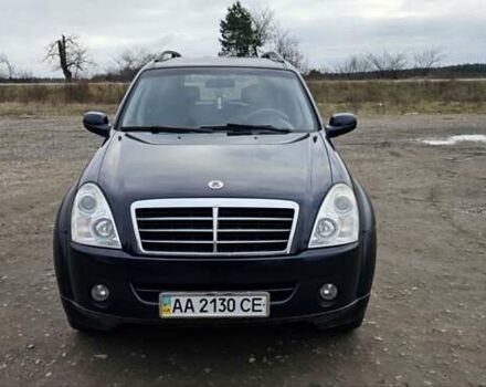 Синий Cанг Йонг Рекстон, объемом двигателя 2.7 л и пробегом 186 тыс. км за 7300 $, фото 1 на Automoto.ua