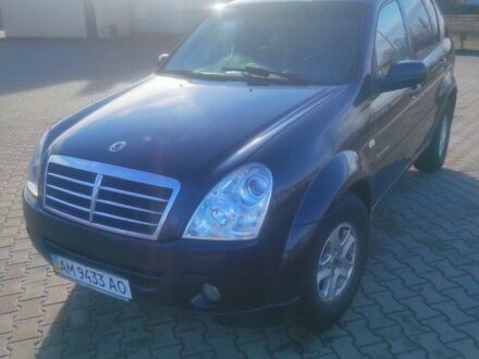 Синій Cанг Йонг Rexton, об'ємом двигуна 2.7 л та пробігом 250 тис. км за 7000 $, фото 1 на Automoto.ua