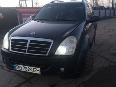 Синий Cанг Йонг Рекстон, объемом двигателя 2.7 л и пробегом 340 тыс. км за 5000 $, фото 1 на Automoto.ua