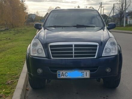 Синий Cанг Йонг Рекстон, объемом двигателя 2.7 л и пробегом 320 тыс. км за 7600 $, фото 1 на Automoto.ua