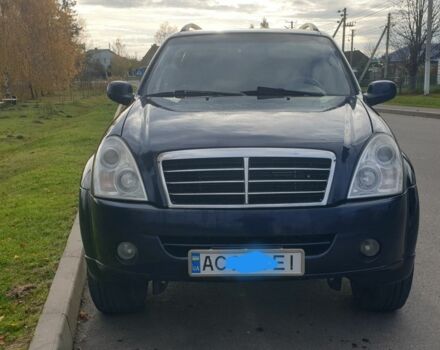 Синий Cанг Йонг Рекстон, объемом двигателя 2.7 л и пробегом 320 тыс. км за 7600 $, фото 1 на Automoto.ua